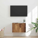 TV vægskab Gammelt træ 59,5 x 31 x 40 cm Konstrueret træ