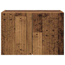 TV vægskab Gammelt træ 59,5 x 31 x 40 cm Konstrueret træ