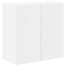 TV vægskab 59,5 x 31 x 60 cm Hvid Konstrueret træ