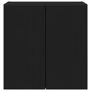 TV vægskab 59,5 x 31 x 60 cm Sort Konstrueret træ