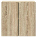 TV vægskab 59,5 x 31 x 60 cm Sonoma eg Konstrueret træ