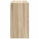 TV vægskab Sonoma eg 59,5 x 31 x 60 cm Konstrueret træ