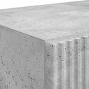 TV vægskab Beton Grå 59,5 x 31 x 60 cm Konstrueret træ