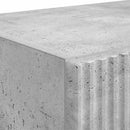 TV vægskab 59,5 x 31 x 60 cm Beton Grå Konstrueret træ