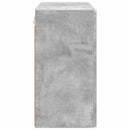 TV vægskab 59,5 x 31 x 60 cm Beton Grå Konstrueret træ