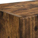TV vægskab Røget eg 59,5 x 31 x 60 cm Konstrueret træ