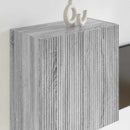 TV vægskab 59,5 x 31 x 60 cm Grå Sonoma Konstrueret træ
