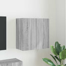 TV vægskab 59,5 x 31 x 60 cm Grå Sonoma Konstrueret træ