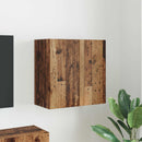 TV vægskab 59,5 x 31 x 60 cm Gammelt træ Konstrueret træ