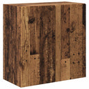 TV vægskab 59,5 x 31 x 60 cm Gammelt træ Konstrueret træ