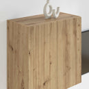 TV vægskab 59,5 x 31 x 60 cm Artisan Egetræ Konstrueret træ