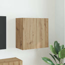 TV vægskab 59,5 x 31 x 60 cm Artisan Egetræ Konstrueret træ