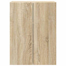 TV vægskab Sonoma eg 59,5 x 31 x 80 cm Konstrueret træ