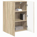 TV vægskab Sonoma eg 59,5 x 31 x 80 cm Konstrueret træ