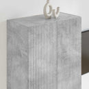 TV vægskab Beton Grå 59,5 x 31 x 80 cm Konstrueret træ