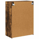 TV vægskab Røget eg 59,5 x 31 x 80 cm Konstrueret træ