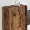 TV vægskab Gammelt træ 59,5 x 31 x 80 cm Konstrueret træ