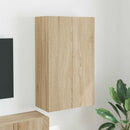 TV vægskab 59,5 x 31 x 100 cm Sonoma eg Konstrueret træ