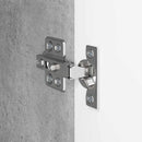 TV vægskab Beton Grå 59,5 x 31 x 100 cm Konstrueret træ