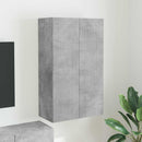 TV vægskab 59,5 x 31 x 100 cm Beton Grå Konstrueret træ