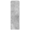 TV vægskab 59,5 x 31 x 100 cm Beton Grå Konstrueret træ