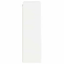 TV vægskab 59,5 x 31 x 100 cm Høj gloss hvid Konstrueret træ