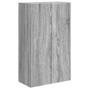 TV vægskab 59,5 x 31 x 100 cm Grå Sonoma Konstrueret træ