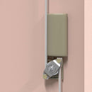 Opbevaringsskab Lyserød 90 x 40 x 40 cm Stål