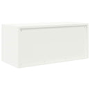Opbevaringsskab Hvid 90 x 40 x 40 cm Stål