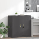 Opbevaringsskab Sort 90 x 40 x 90 cm Stål