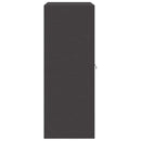Opbevaringsskab Sort 90 x 40 x 105 cm Stål