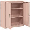 Opbevaringsskab Lyserød 90 x 40 x 105 cm Stål