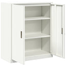 Opbevaringsskab Hvid 90 x 40 x 105 cm Stål