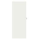 Opbevaringsskab Hvid 90 x 40 x 105 cm Stål