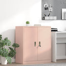 Opbevaringsskab Lyserød 80 x 40 x 90 cm Stål
