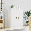 Opbevaringsskab Hvid 80 x 40 x 105 cm Stål