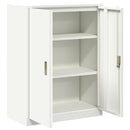 Opbevaringsskab Hvid 80 x 40 x 105 cm Stål
