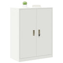 Opbevaringsskab Hvid 80 x 40 x 105 cm Stål