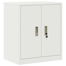 Opbevaringsskab Hvid 60 x 40 x 70 cm Stål