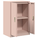 Opbevaringsskab Lyserød 60 x 40 x 90 cm Stål