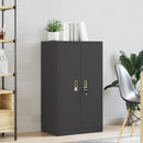 Opbevaringsskab Sort 60 x 40 x 105 cm Stål