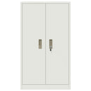 Opbevaringsskab Hvid 60 x 40 x 105 cm Stål