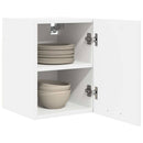 Hængeskab med dør 2 pcs Hvid 30 x 31 x 40 cm Konstrueret træ