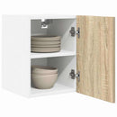 Hængeskab med dør Riga 2 pcs Sonoma Eg og Hvid 30 x 31 x 40 cm