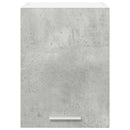 Hængeskab med dør 2 pcs Beton grå og hvid 30 x 31 x 40 cm