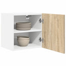 Hængeskab med dør Riga 2 pcs Sonoma Eg og Hvid 40 x 31 x 40 cm