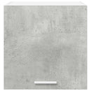 Hængeskab med dør 2 pcs Beton grå og hvid 40 x 31 x 40 cm