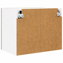 Hængeskab med dør 2 pcs Artisan eg og hvid 50 x 31 x 40 cm