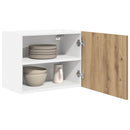Hængeskab med dør 2 pcs Artisan eg og hvid 50 x 31 x 40 cm