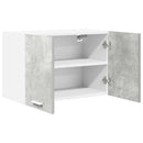 Hængeskab Beton grå og hvid 60 x 31 x 40 cm Konstrueret træ